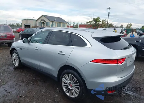 2019 Jaguar F-Pace 25T Premium из США, поврежденный, VIN SADCJ2FX4KA612942